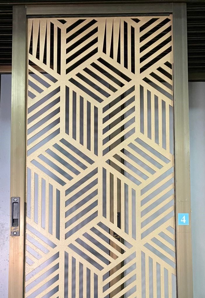 Hex Cube laser-cut design