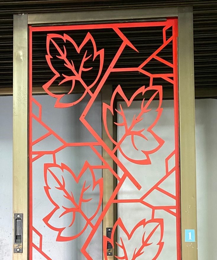Maple Leaf laser-cut design