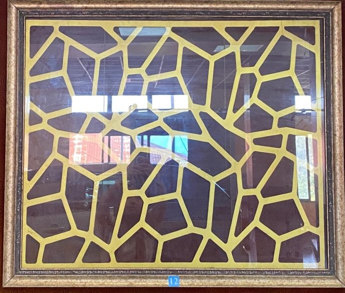 Crackle Mosaic laser-cut design
