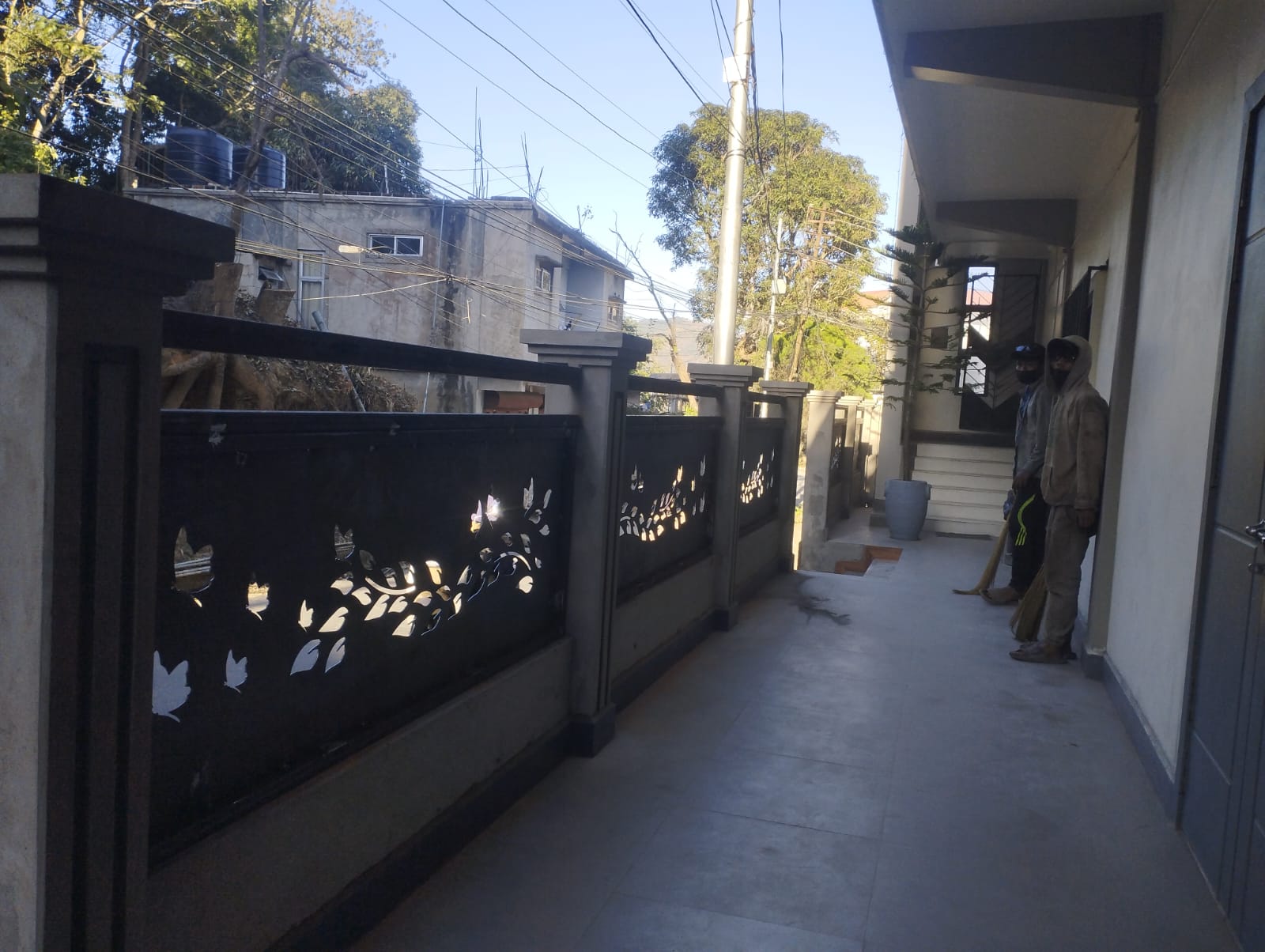 CNC Laser Gate and Railing — Gates & Grilles