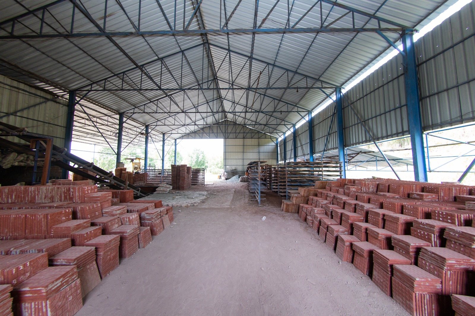 Our tile and paver factory — Tiles & Pavers, Aizawl Mizoram